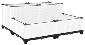 vidaXL Ζαρντινιέρα 80 x 80 x 38 εκ. από Πολυπροπυλένιο