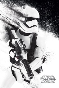 Αφίσα Star Wars: Episode VII – Das Erwachen der Macht - Stormtrooper Paint, (61 x 91.5 cm)
