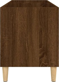 vidaXL Δισκοθήκη Καφέ Δρυς 74,5 x 38 x 48 εκ. από Επεξεργασμένο Ξύλο