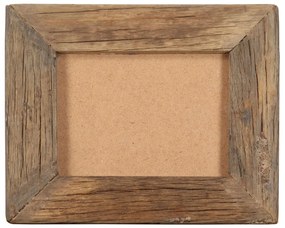 vidaXL Κορνίζες 2 τεμ. 23 x 28 εκ. από Μασίφ Ανακυκλωμένο Ξύλο / Γυαλί