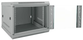 vidaXL Ντουλάπα δικτύου με αποθήκευση Γκρι 53 x 60 x 45 εκ Ατσάλι