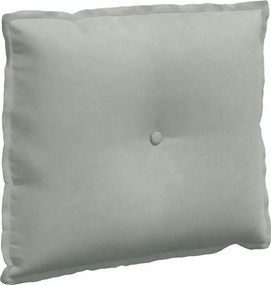vidaXL Μαξιλάρι Πλάτης Ανοιχτό γκρι 60 x 50 x 19 cm