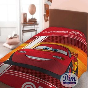 Κουβέρτα Παιδική Πικέ Disney Cars 575 Digital Print DimCol Single 160x240cm 100% Βαμβάκι