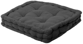 Μαξιλάρι Δαπέδου 40x40x8 581 30-Μαύρο