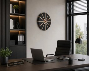 Karlsson lines ξύλινο ρολόι τοίχου 35εκ.KA5829A