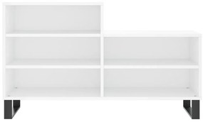 vidaXL Παπουτσοθήκη Λευκή 102x36x60 εκ. από Επεξεργασμένο Ξύλο