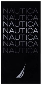 Πετσέτα Θαλάσσης Nau Jet Black Nef-Nef Θαλάσσης 80x160cm 100% Βαμβάκι