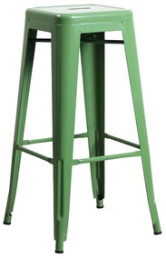 Σκαμπό Μπάρ Relix Green Ε5190,3 43X43Χ76 cm Metal