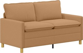 vidaXL Καναπές Μπεζ 156 x 81 x 87,5 εκ Ύφασμα
