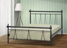 Κρεβάτι  ΗΡΑ1 για στρώμα 140χ190 διπλό με επιλογή χρώματος