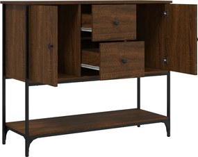 vidaXL Ντουλάπι Καφέ Δρυς 100x36x85 εκ. από Επεξεργασμένο Ξύλο