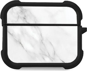 Θήκη Σιλικόνης Sonique Marble Series για AirPods Pro / Pro 2 Λευκό