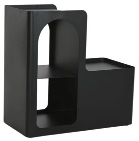Βοηθητικό Τραπέζι Home ESPRIT Μαύρο Μέταλλο 60 x 30 x 60 cm