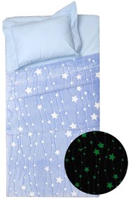 Φωσφοριζέ Κουβέρτα Fleece Αγκαλιάς (75x90) Viopros Αστέρ