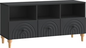 vidaXL Ντουλάπι TV Μαύρο 102 x 34,5 x 50 εκ.