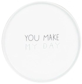 Πιάτο Γλυκού You Make My Day LBTRD0016530 Φ11cm White Raeder Porcelain