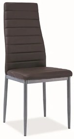 ΚΑΡΕΚΛΑ H261 BIS ΑΛΟΥΜΙΝΙΟΥ / ΚΑΦΕ ECO LEATHER DIOMMI H261BISSBR