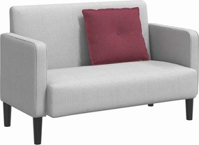 vidaXL Μαξιλάρι Πλάτης Κόκκινο 60 x 19 x 50 εκ ύφασμα