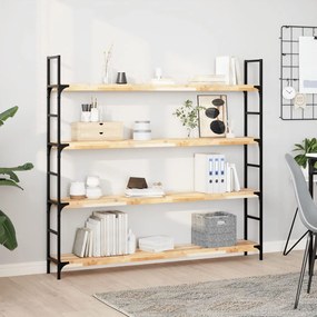 vidaXL Ράφι Κρεμαστό 160x20x4 εκ. Ακατέργαστο Μασίφ Ξύλο Ακακίας