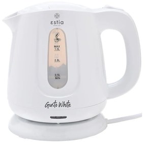 ESTIA ΒΡΑΣΤΗΡΑΣ GUSTO WHITE ΠΛΑΣΤΙΚΟΣ 1lt 1100W