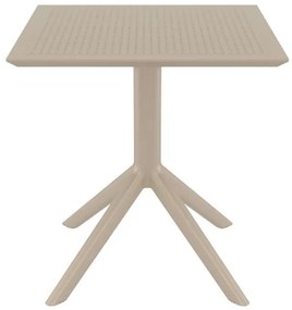 ΤΡΑΠΕΖΙ ΠΟΛ/ΝΙΟΥ 70X70X74εκ. DOVE GREY