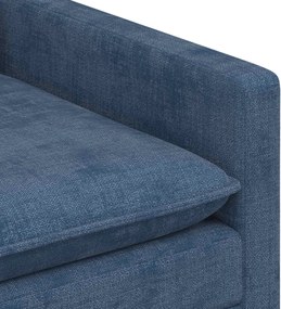 vidaXL Καναπές Μπλε 126 x 81 x 87,5 εκ Πολυεστέρας