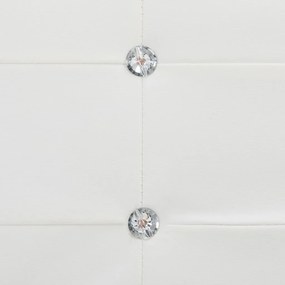 vidaXL Πλαίσιο Κρεβατιού Λευκό 120 x 200 εκ. από Συνθετικό Δέρμα