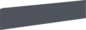 VidaXL Περίγραμμα γκαζόν 10 τμχ. 100 x 22 εκ Steel Ανθρακί