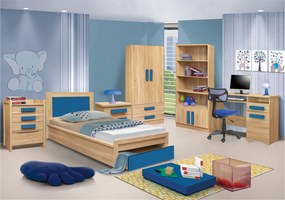 ΓΡΑΦΕΙΟ PLAYROOM SONAMA-ΣΙΕΛ HM11154.01 110X55X76.5εκ