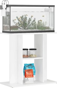 vidaXL Βάση Ενυδρείου Λευκή 60 x 30 x 60 εκ. από Επεξεργασμένο Ξύλο