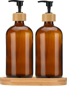 Δοχεία Υγρού Πιάτων Με Βάση (Σετ 3τμχ) Estia Bamboo Essentials 02-28800