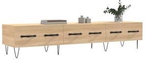 vidaXL Έπιπλο Τηλεόρασης Sonoma Δρυς 150x36x30 εκ. Επεξεργασμένο Ξύλο