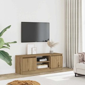 vidaXL Έπιπλο Τηλεόρασης Αρτισιανή Δρυς 102x30x36 εκ από Επεξεργ. Ξύλο