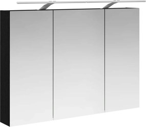 vidaXL Σετ Επίπλων Μπάνιου 4 pcs Μαύρη Δρυς