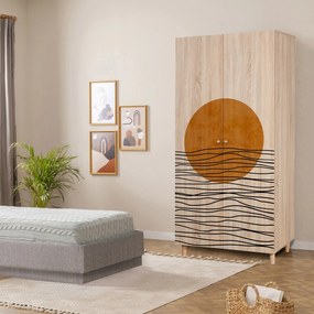 Διφυλλη Ντουλαπα Σονομα LIDYA 52x90x192