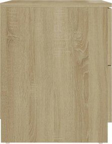 vidaXL Κομοδίνα 2 τεμ. Sonoma Δρυς 40 x 40 x 50 εκ. από Επεξεργ. Ξύλο