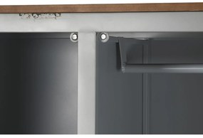 Ντουλάπι Home ESPRIT Container Sky μπλε Μέταλλο 112 x 46 x 174 cm