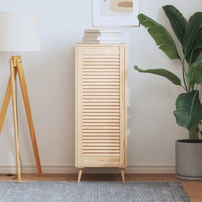 vidaXL Πορτάκι με Περσίδες 99,3x39,4 εκ. από Μασίφ Ξύλο Πεύκου