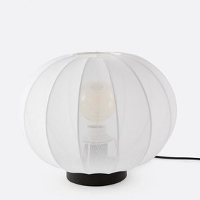 Επιτραπέζιο φωτιστικό από μέταλλο και δίχτυ, Aldo