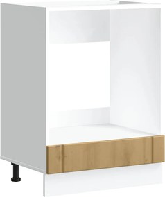 ντουλάπι φούρνου vidaXL "Lucca" Artisan Oak Engineered Wood