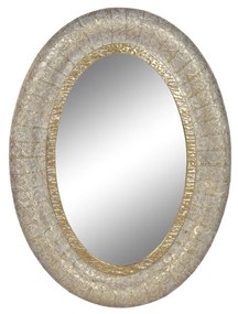 Τοίχο καθρέφτη Home ESPRIT Χρυσό Άραβας 78 X 5,5 X 106 CM