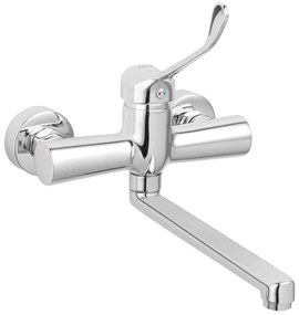 Μπαταρία Κουζίνας Εντοιχισμού Για ΑΜΕΑ Algeo BAGM5 Chrome Ferro Metal