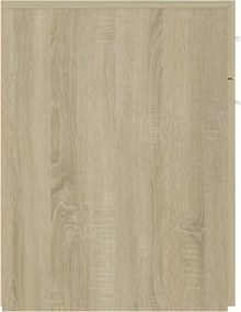 vidaXL Συρταριέρα Γενικής Χρήσης Sonoma Δρυς 20x45,5x60 Επεξ. Ξύλο