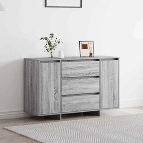 vidaXL Μπουφές Γκρι Σονομά 120x41x75 εκ Επεξεργασμένο Ξύλο