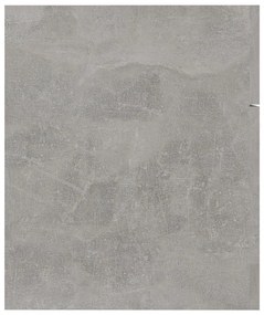 vidaXL Ντουλάπι Νιπτήρα Γκρι Σκυροδέματος 60x38,5x46 εκ. Μοριοσανίδα