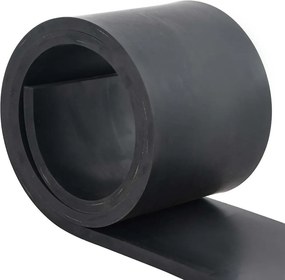 vidaXL Ελαστική Άκρη για Εκχιονιστικό Μαύρο 180x15x1 εκ.