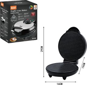 RAF Συσκευή για χωνάκι παγωτού 1200W R.220 - Waffle Cone Maker