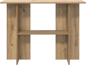 vidaXL Τραπέζι κονσόλας Artisan Δρυς 100 x 30 x 75 εκ