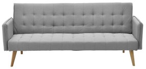 Καναπές-κρεβάτι Onero Inart γκρι ύφασμα 187x85x80εκ