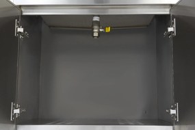 Deep Fryer - 30L - 1 Basket - with Drain Tap and Stand